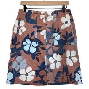 Organic Aventura Clothing High Rise Skirt w/Pockets Sz 6 .